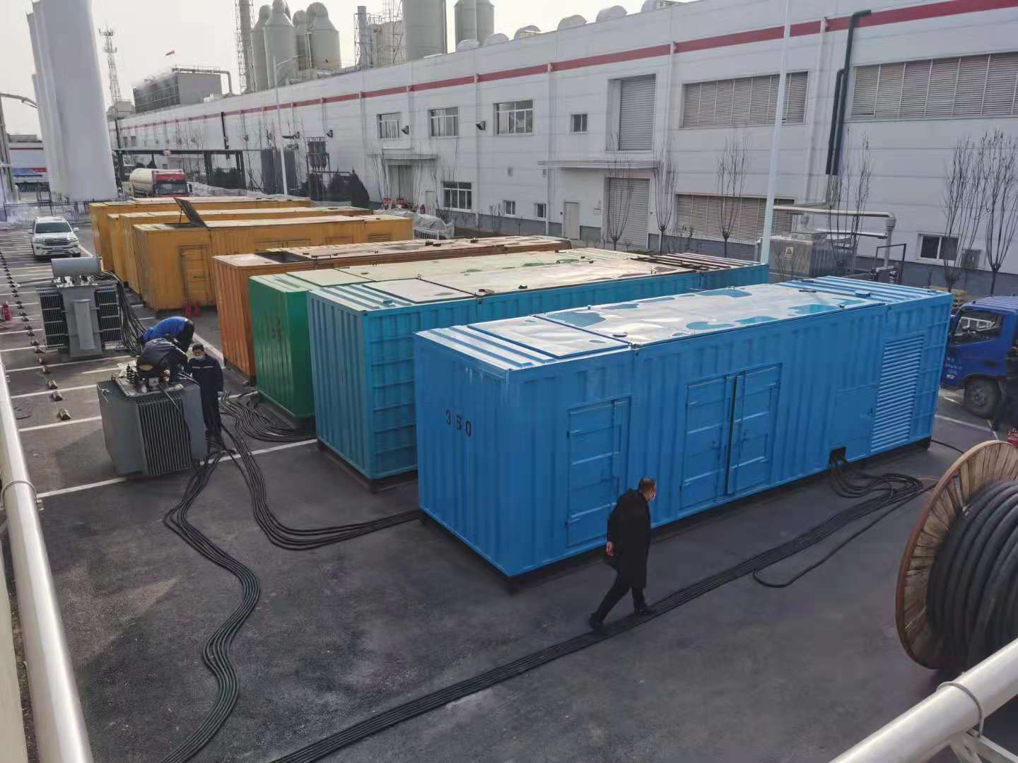 温江出租发电机-柴油发电机组三相采用什么接法